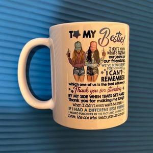 Mug : to my bestie!